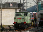 作業終了。EDはパンタを上げっぱなしでした。